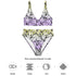 Nonbinary Pride Aloha High-Waisted Bikini